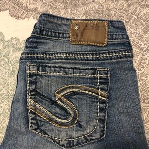 Silver Jeans Capri Jeans